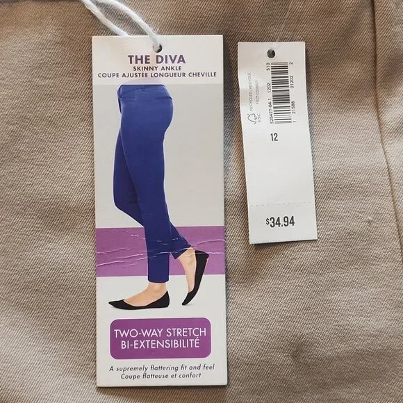 NWT Old Navy the diva pants size 12 - Picture 4 of 7